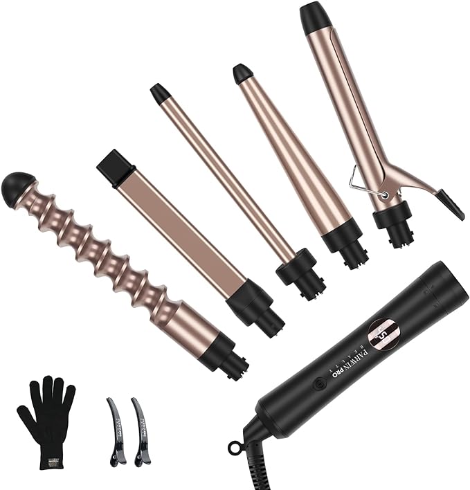 PARWIN PRO BEAUTY 5 in 1 Curling Iron Set